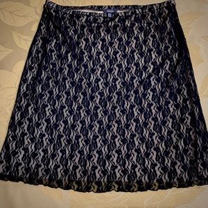 Plus Size Mexx Lacy Mini Skirt